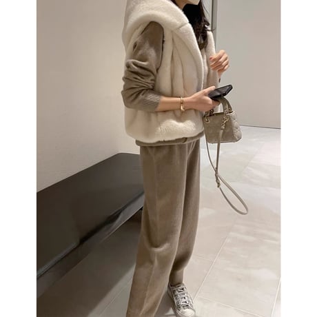 LuxeTouch Hooded Vest