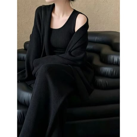 Éclat Knit 3piece Set