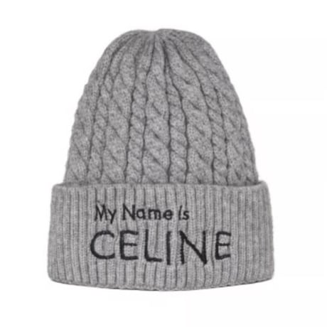 PARIS Pom Knit Beanie