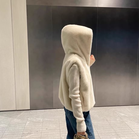 LuxeTouch Hooded Vest