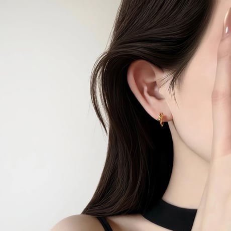 Knot Loop Mini Hoop Pierce