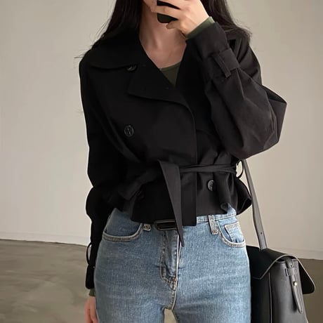 Classic Short Trench Jacket