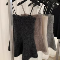 Fluffy Peplum Camisole