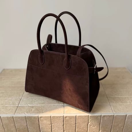 Suede Classic Boston Bag