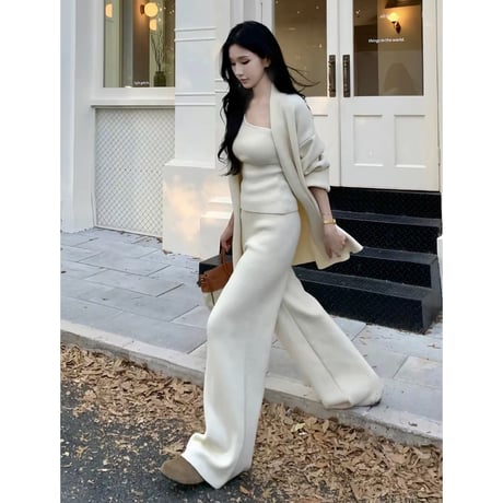 Éclat Knit 3piece Set
