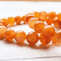 ［ブレスレット］アンデシンラブラドライト 〜光を含んだ蜜柑色〜【迷いを手放し前へ進む】7mm・9mm・9.5mm