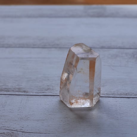 ［ポイント］［一点もの］［レア］オレンジエンゼルフェザー 〜橙色の景色を閉じ込めた水晶〜 54.1g