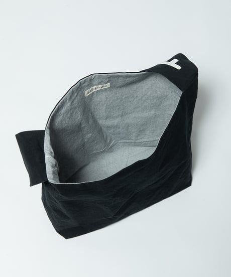 『予約販売 9月上旬発送』【 ORIYATO 】"F" CROSS BAG ( ブラック )
