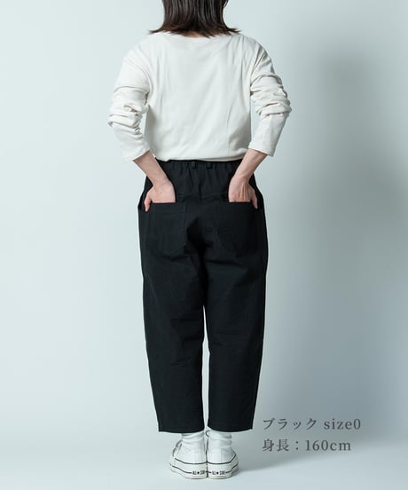 『予約販売 8月上旬発送』【 ORIYATO 】 ウィーバーパンツ ( ブラック )