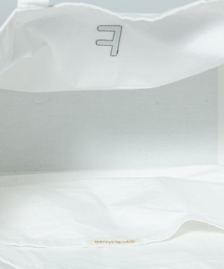 【 ORIYATO 】"F" BAG ( ホワイト )
