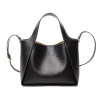 ステラマッカートニー stella mccartney ロゴクロスボディバッグ ヴィーガン素材 ブラック 正規取扱