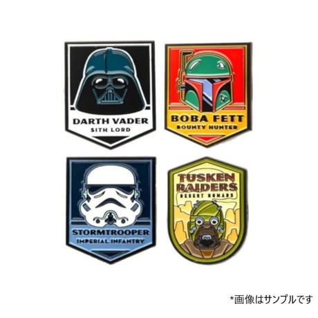 【STAR WARS】PINS 4種セット