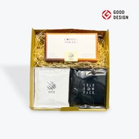 〔中ボックス〕 カモセドリップバッグ５個＋水出しパック５個＋珈琲羊羹アソート１箱