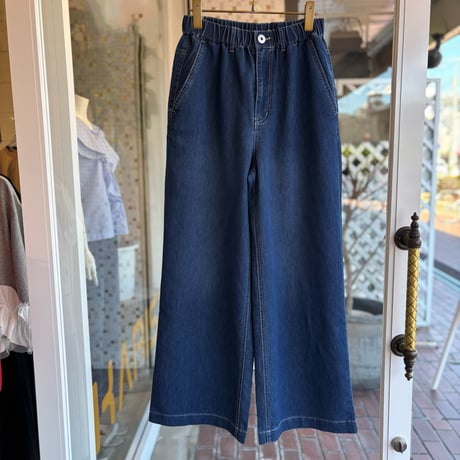 クールワイドデニムパンツ