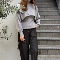 アンサンブルリブニット
