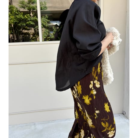 ドライタッチシアーブラウス