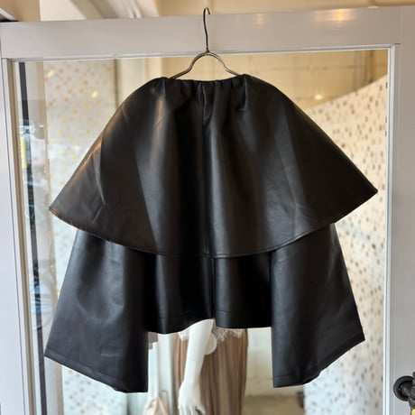 エコレザーケープジャケット