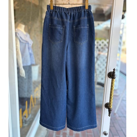 クールワイドデニムパンツ
