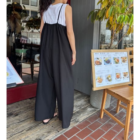 ツイストビスチェサロペット