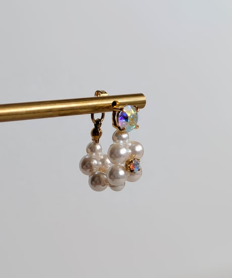 perl hoop ピアス