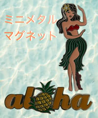 ハワイ直輸入　ミニメタルマグネット