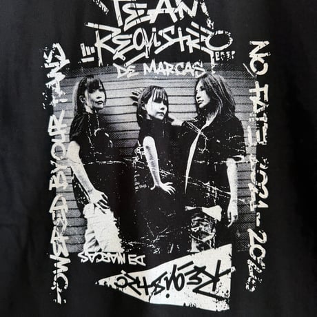 TEAM RDM Worn Out Tour T-Shirt(Black)