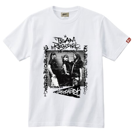TEAM RDM Worn Out Tour T-Shirt(White)