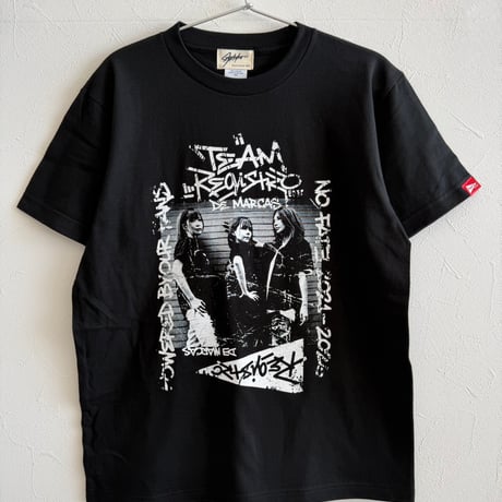 TEAM RDM Worn Out Tour T-Shirt(Black)