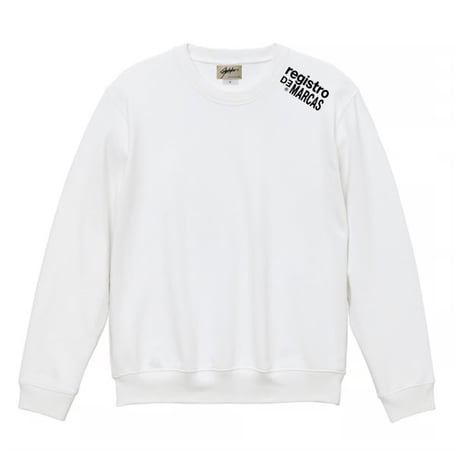 UNDIFINED Crew Sweat(White)