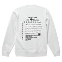 UNDIFINED Crew Sweat(White)