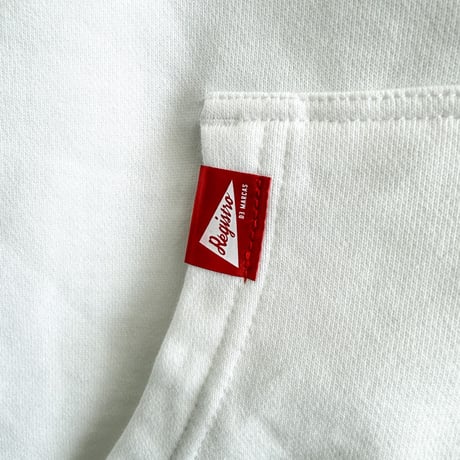 TEAM RDM Worn Out Tour Zip Hoodie（White)