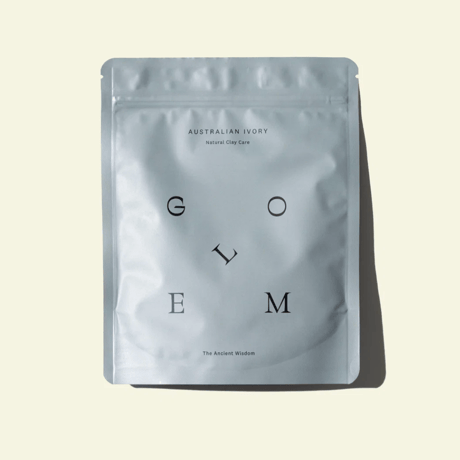 【GOLEM】一つ手元にあると嬉しい、万能クレイ ー Australian Ivory Clay / オーストラリア　アイボリー　クレイ（100g）