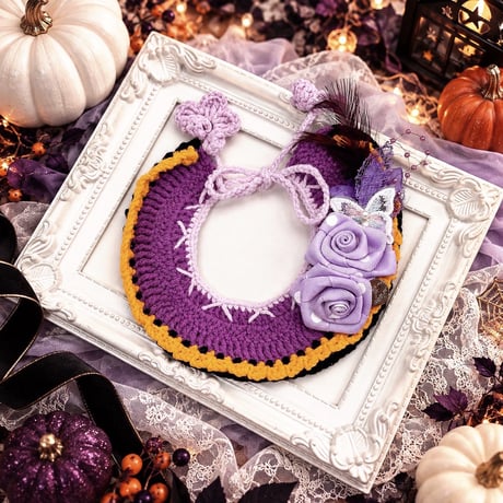 ハロウィンbib🎃Boo👻／Rose🌹