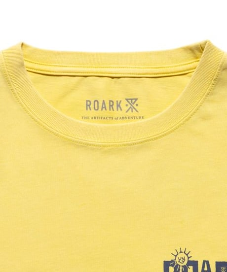 ROARK "CLOUD 9" WELL WORN TEE COLOR: YELLOW
