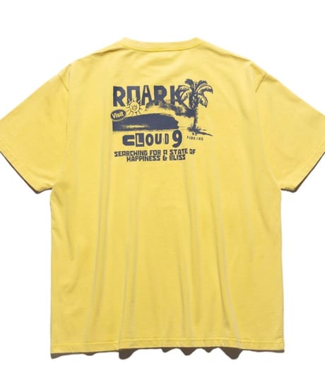 ROARK "CLOUD 9" WELL WORN TEE COLOR: YELLOW