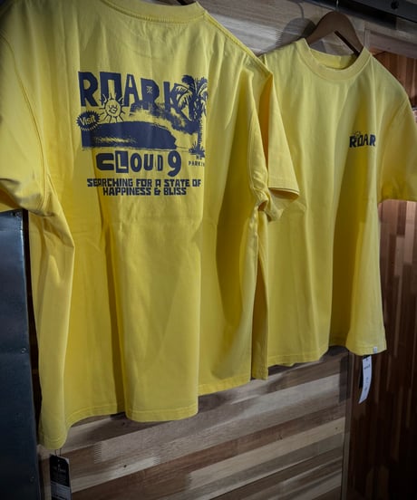 ROARK "CLOUD 9" WELL WORN TEE COLOR: YELLOW