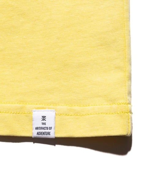 ROARK "CLOUD 9" WELL WORN TEE COLOR: YELLOW