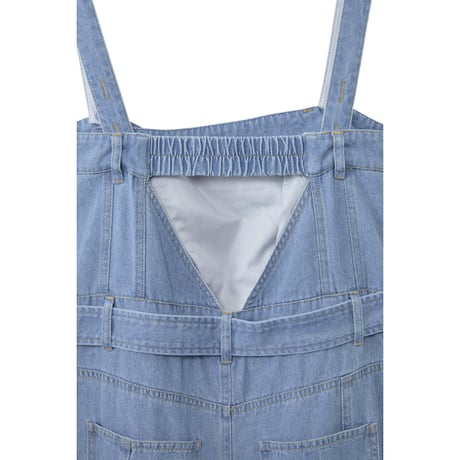 7/20 Instalive AULA AILA 2026aw　LACE LAYER DENIM JUMPER SKIRT　1264-03020