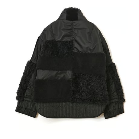 7/20 Instalive AULA AILA 2026aw　PATCHWORK LIKE BOA BLOUSON　1253-01038