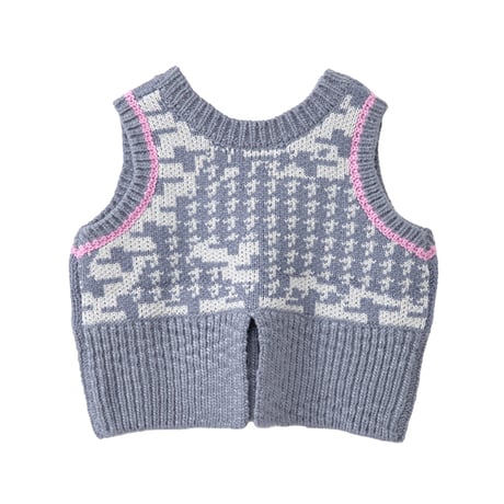 7/20 Instalive AULA AILA 2026aw 2WAY KNIT VEST　1264-09001
