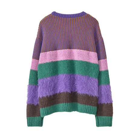 7/20 Instalive AULA AILA 2026aw　MIX SHAGGY KNIT　1264-09016