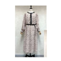10/11 Instalive　DOS DIOSAS 26Winter　ベルト付きプリントワンピース　D8811