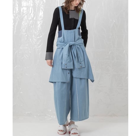 7/20 Instalive AULA AILA 2027 PreSpring　SLEEVE BELT SALOPETTE　1271-06004