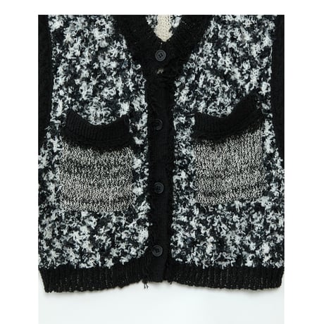 Instalive　AULA AILA 2027SS　PAPER YARN MESH VEST 1271-09019