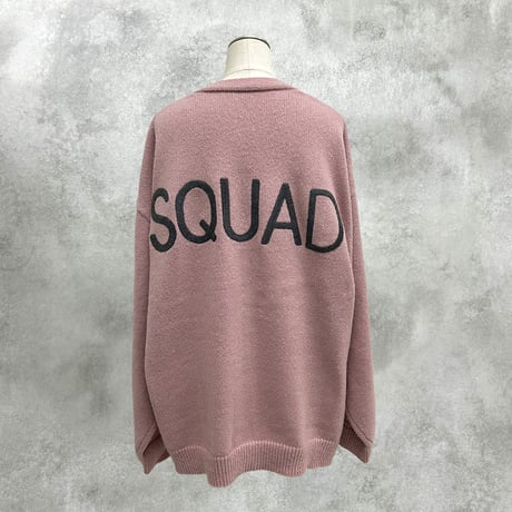 10/6　Instalive　ayane 2027Early Spring　ロゴ刺繍ニットカーディガン　897137