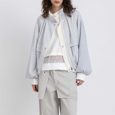 Instalive　AULA AILA 2027SS　REVERSIBLE STAND BLOUSON 1271-02030