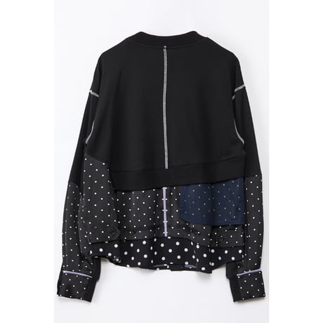 Instalive　AULA AILA 2027SS　SHIRT DOCKING PULLOVER 1271-08031