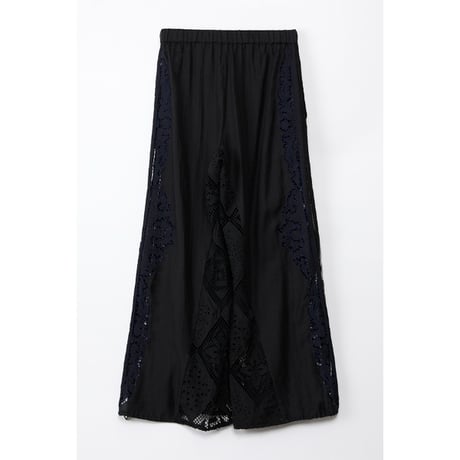 Instalive　AULA AILA 2027SS　EMBROIDERY PANTS 1271-06056