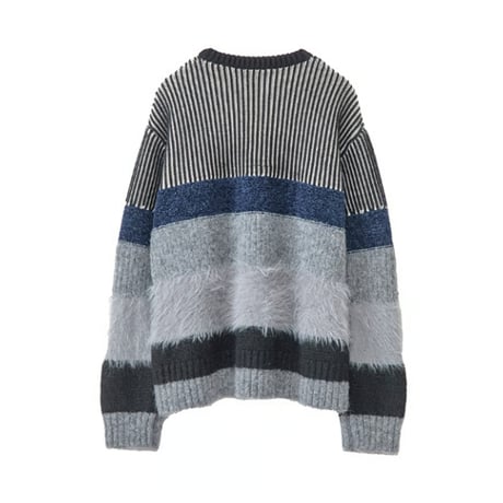 7/20 Instalive AULA AILA 2026aw　MIX SHAGGY KNIT　1264-09016