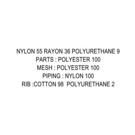 Instalive　AULA AILA 2027SS　SHEER COMBINATION PULLOVER 1271-08017